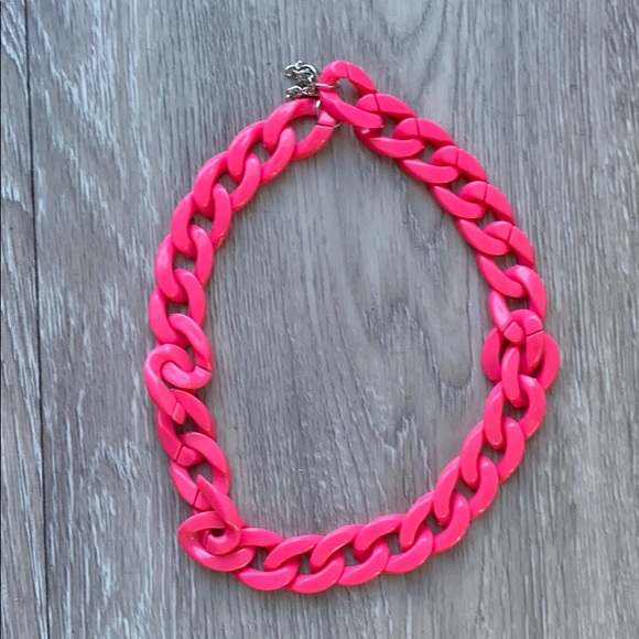Dolls Kill Jewelry - Dolls Kill Hot Pink Chunky Chain Necklace! NWOT!